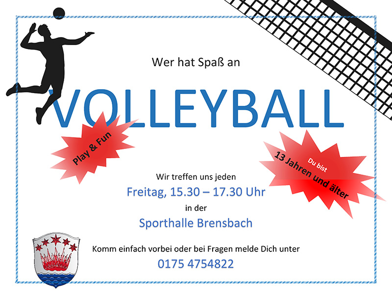 Volleyball-Freizeit